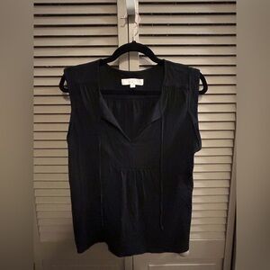 LOFT Elegant Black Top